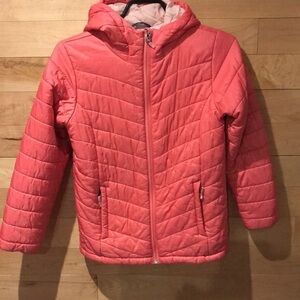 Girls columbia coat pink size medium